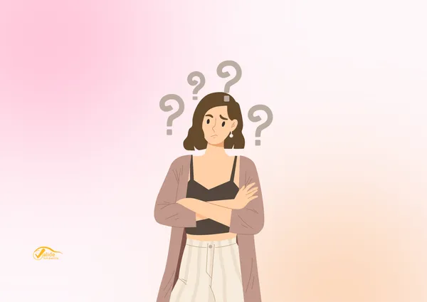 femme qui se pose des questions